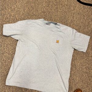 Carhartt Light Blue Short Sleeve Tee Casual Comfort